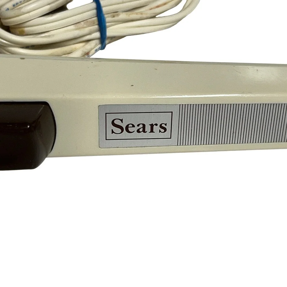 Vintage Sears Electric Hair Curling Iron 253-2500 120V 15W 6ft Cord Styling Tool